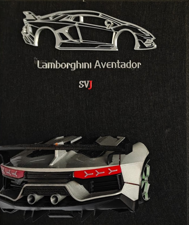 Lamborghini Aventador SVJ Wall Panel